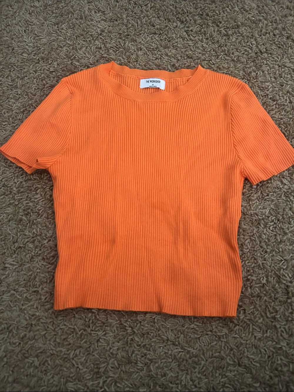 The Workshop Orange Women’s Shirt